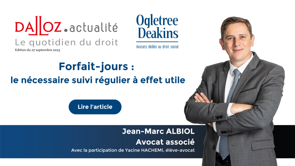 Jean Marc Albiol Ogletree Deakins Avocats D Di S Au Droit Social